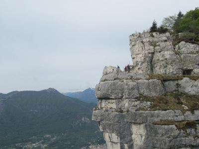 una veduta del Monte Cengio