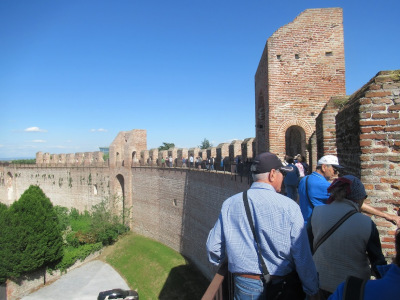 sulle mura di Cittadella