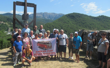 I soci sulle alture della Garfagnana