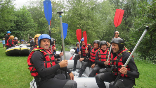 Pronti per il Rafting