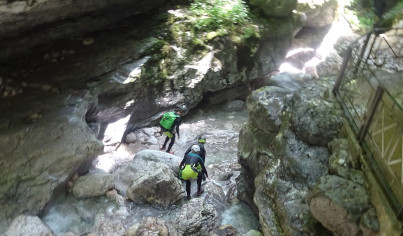 nelle Grotte di Pradis